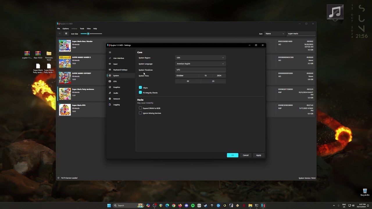 How to Fully Play Super Mario Party Jamboree on Ryujinx Emulator PC