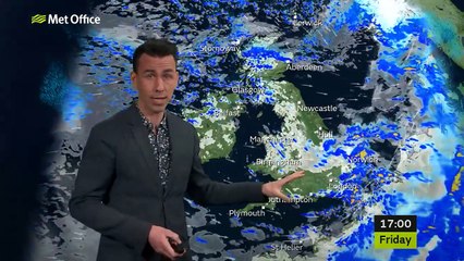 Weekend weather – Blustery and changeable 05/12/19