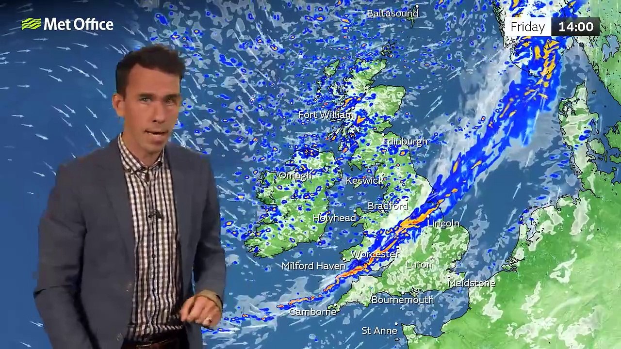 Friday afternoon forecast 07/10/22