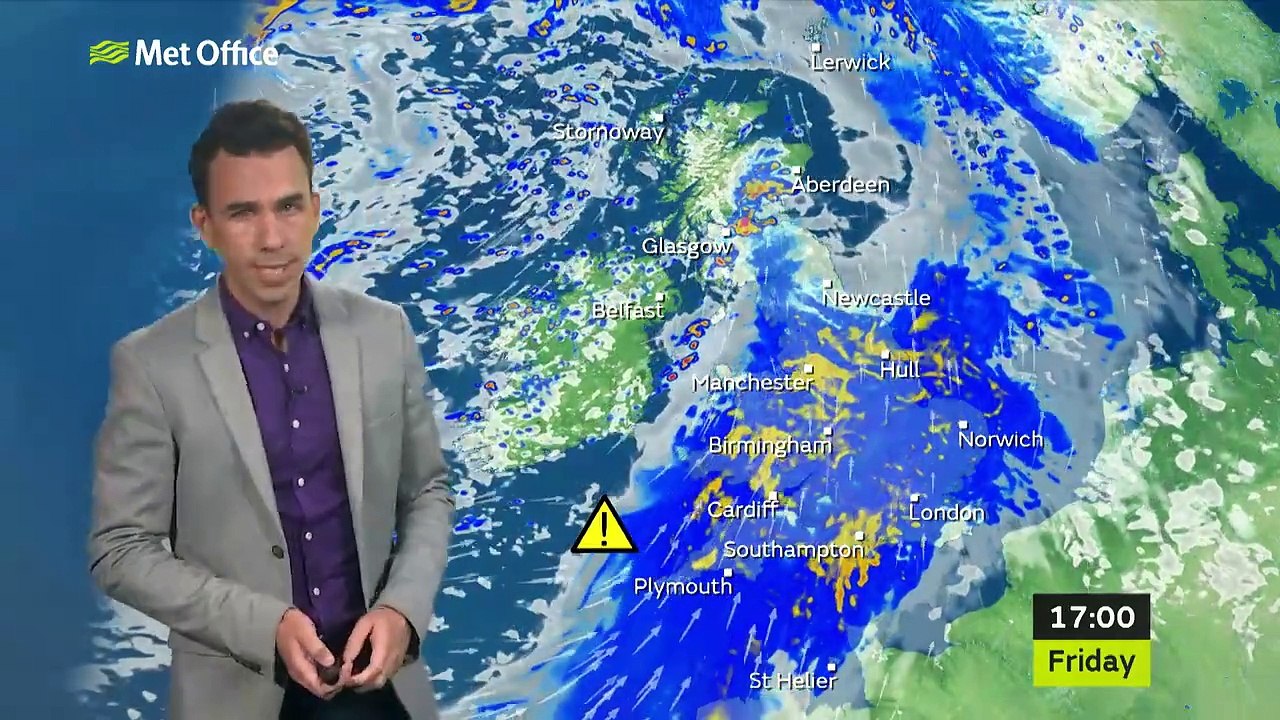 Weekend Weather – More wind and rain? 15/08/19