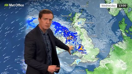 Wednesday afternoon forecast 19/10/22