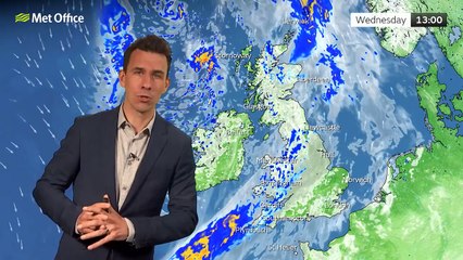 Wednesday afternoon forecast 24/08/22