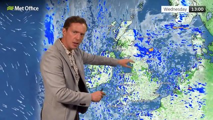Wednesday afternoon forecast 28/09/22