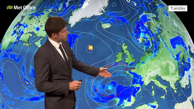 Tuesday afternoon forecast 13/09/22