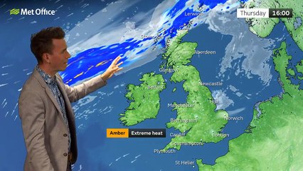Wednesday afternoon forecast 10/08/22
