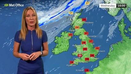 Wednesday morning forecast 10/08/22