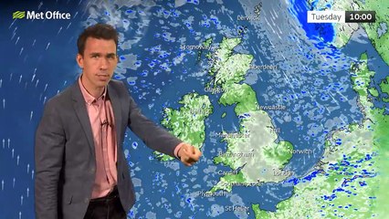 Tuesday morning forecast 26/07/22