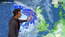 Monday afternoon forecast 01/08/22