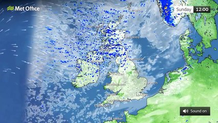 Sunday afternoon forecast 12/06/22