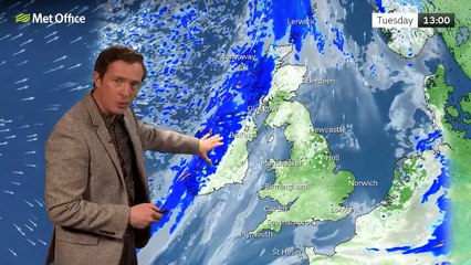 Tuesday morning forecast for 14/03/22