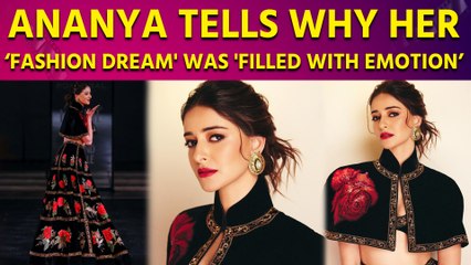 Ananya Panday tells why her ‘fashion dream' was 'filled with emotion’