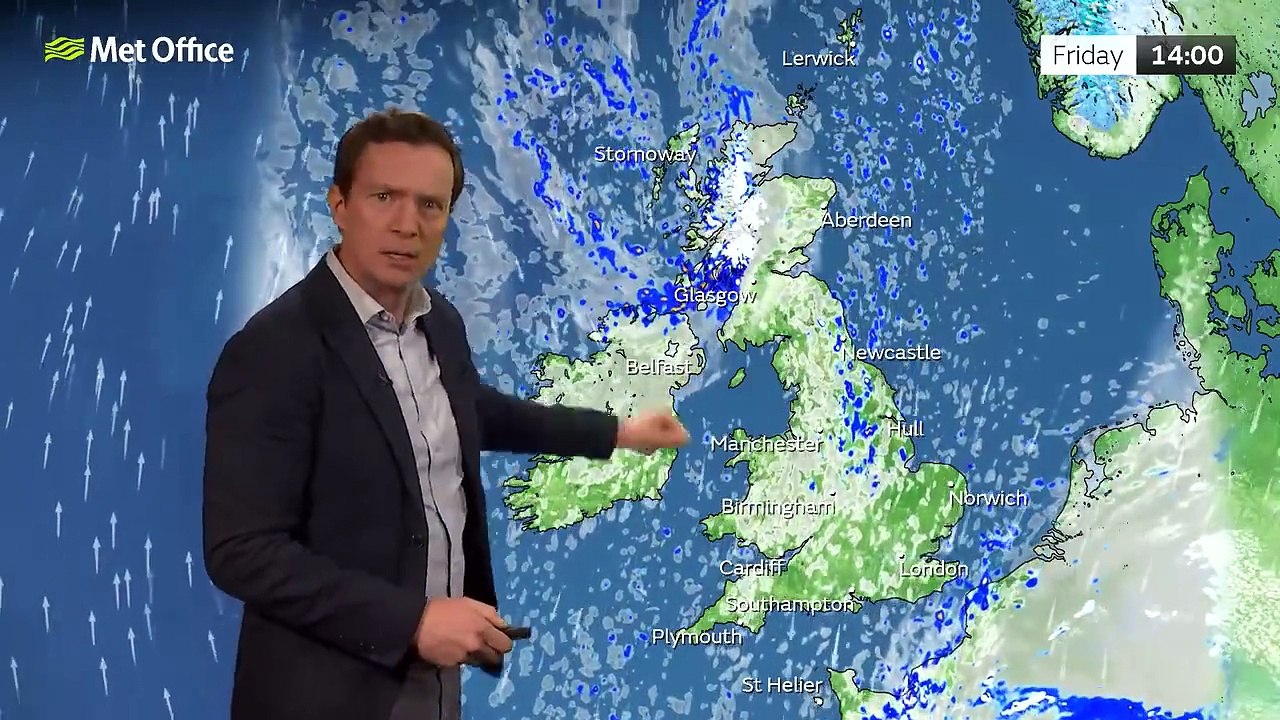 Friday afternoon forecast 01/04/22