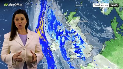 Wednesday morning forecast 02/03/22