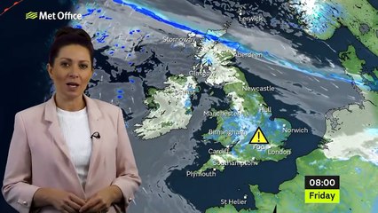 Friday morning forecast 14/01/22
