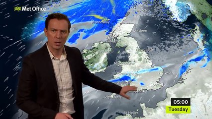 Tuesday morning forecast 14/12/21
