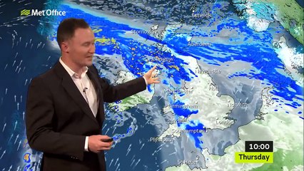 Thursday morning forecast 23/12/21