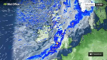 Saturday afternoon forecast 12/02/22