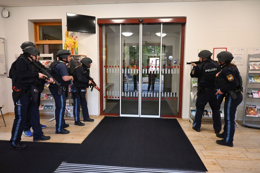 Polizei übt für gefährliche Lage in Roth