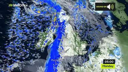 Sunday afternoon forecast 05/12/21