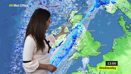 Wednesday morning forecast 16/06/21