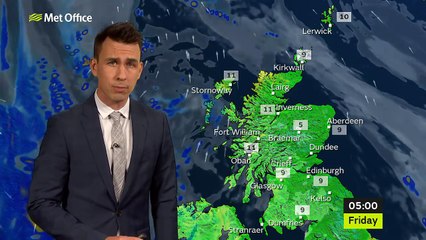 Friday Scotland weather forecast 04/06/21