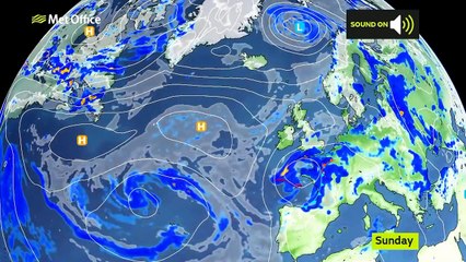 Sunday afternoon forecast 27/06/21