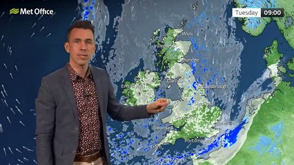 Monday evening forecast 27/02/23