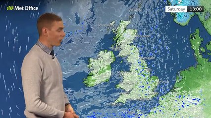 Saturday afternoon forecast 25/02/23