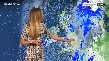 Wednesday afternoon forecast 22/02/23