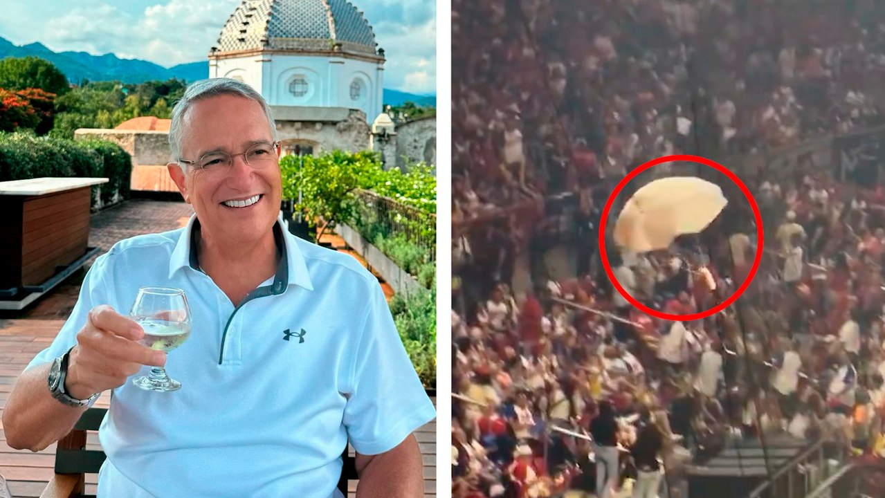 Ricardo Salinas Pliego manda cervezas en paracaídas en el inicio de temporada de los Venados de Mazatlán