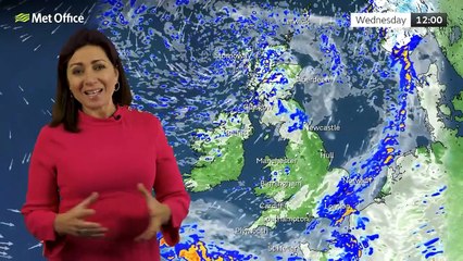 Wednesday afternoon forecast 21/12/22