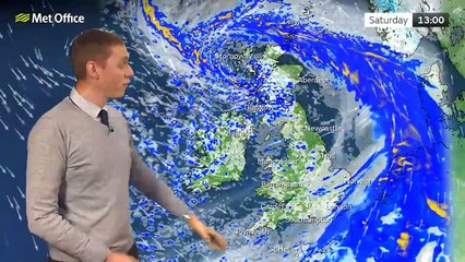 Saturday afternoon forecast 14/01/23