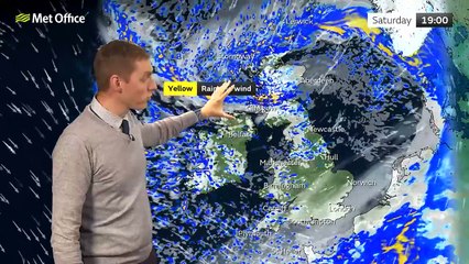 Saturday evening forecast 14/01/23