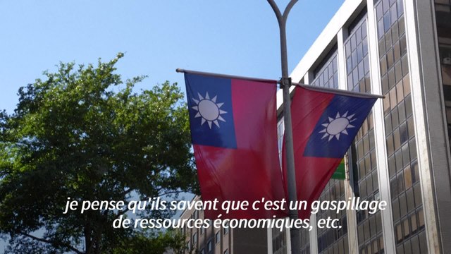 Les Taïwanais s'expriment sur le lancement de manœuvres chinoises autour de l'île