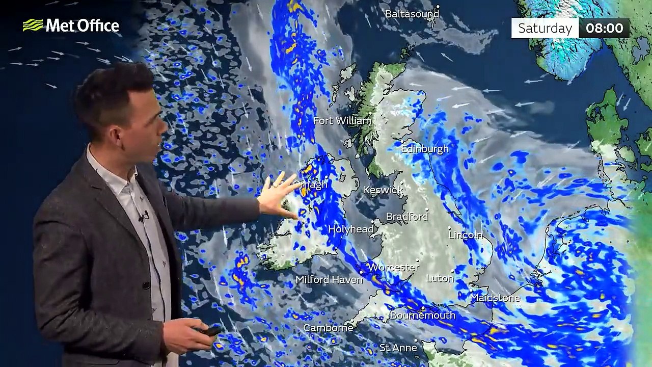 Friday evening forecast 31/03/23