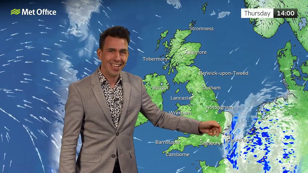 Thursday afternoon forecast 20/04/23