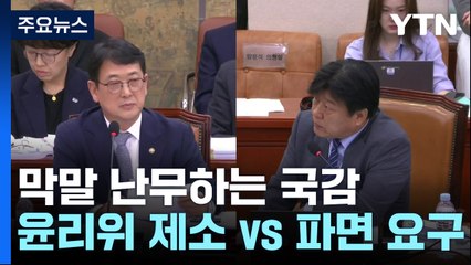 "기생집", "선조 국적 일본"...국감 '막말' 논란 / YTN