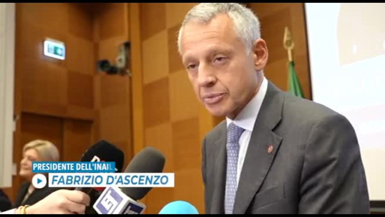 Inail: calano infortuni e morti sul lavoro, priorità prevenzione