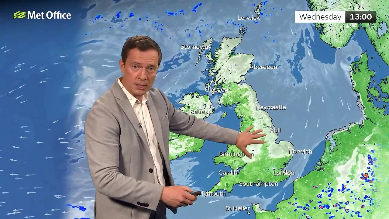 Wednesday afternoon forecast 07/06/23