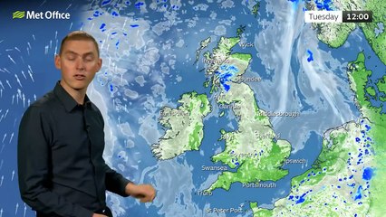 Met Office Tuesday Morning Weather Forecast 07/05/2024