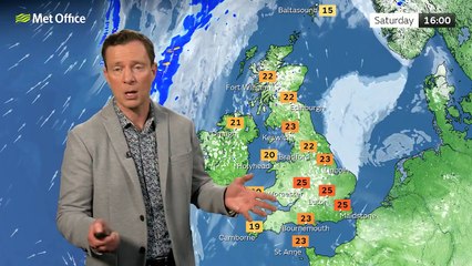 Met Office Saturday morning weather forecast 11/05/2024