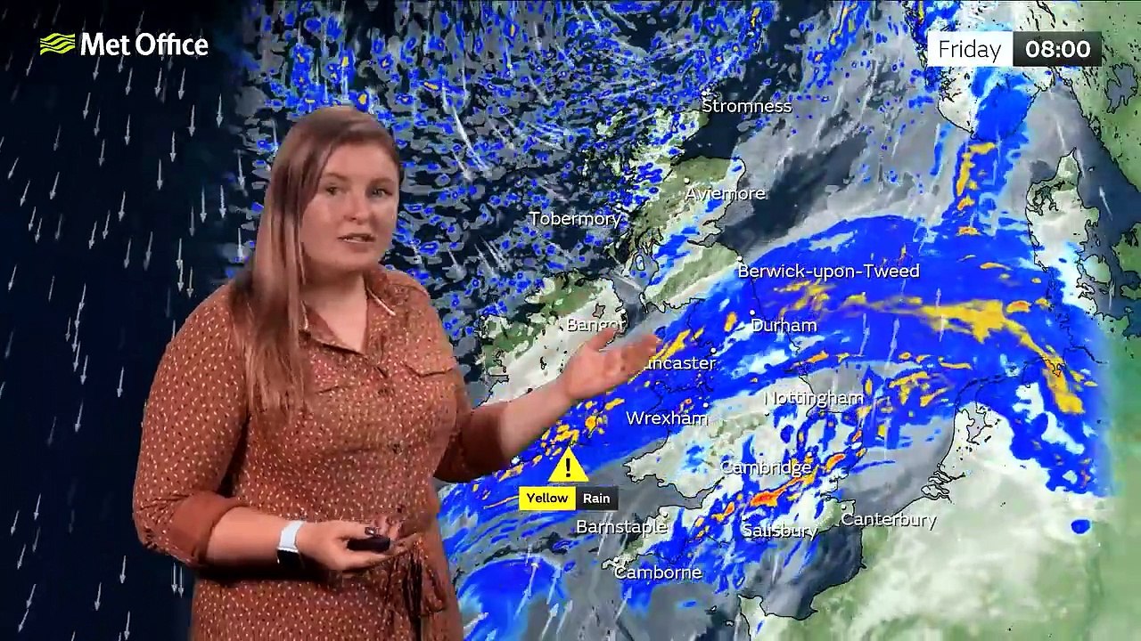 Friday morning forecast - 13/10/23