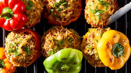 These Grilled Stuffed Peppers Kick Up The Flavor On A Dinnertime Classic