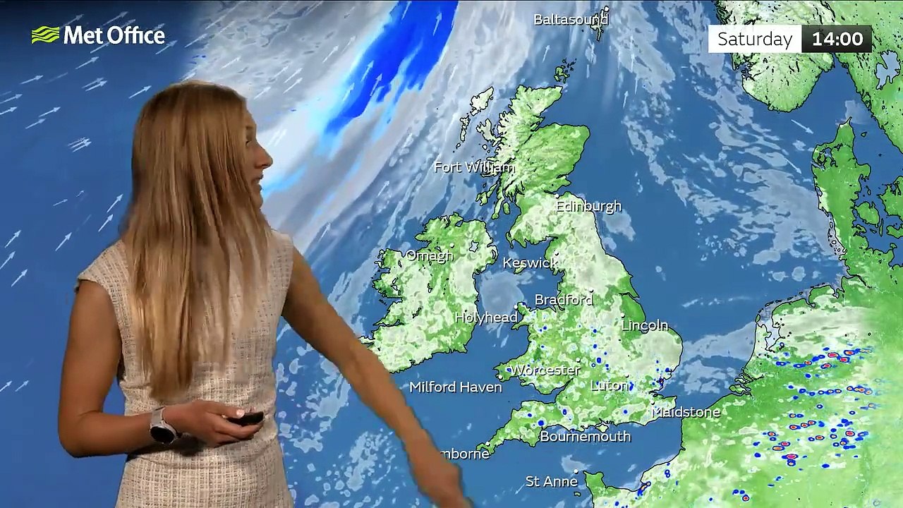 Friday evening forecast 01/09/2023