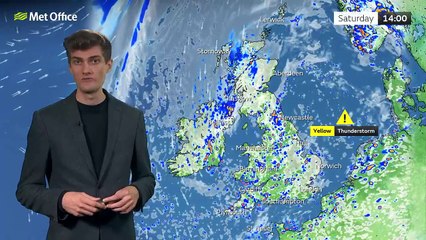 Saturday afternoon forecast 26/08/23