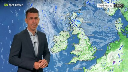 Wednesday afternoon forecast 16/08/23