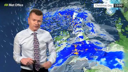 Sunday evening forecast 24/12/2023