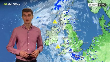 Sunday afternoon forecast 11/06/2023