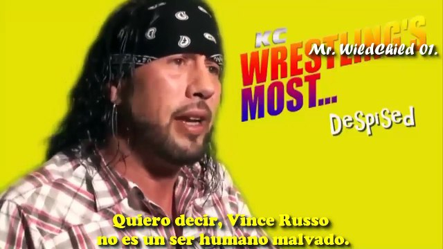 Luchadores hablan de Vince Russo. (Subtitulado en Español.)