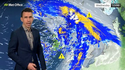 Wednesday afternoon forecast 27/12/23